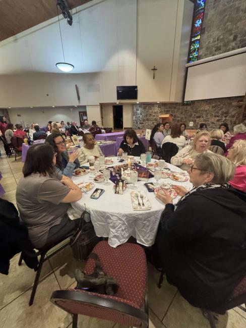 2026-02-21 Lenten Tea. Photos by Betty Schoenbaechler & Diane DeGaetano